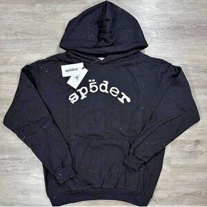 Black vvs (1.1 spider hoodie)